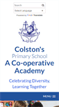 Mobile Screenshot of colstonsprimary.co.uk